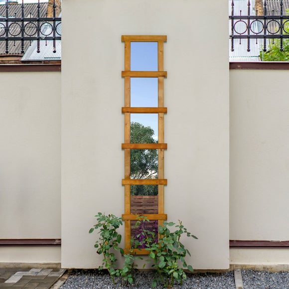 Trellis Indoor Outdoor Wall Mirror