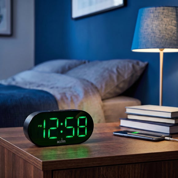 View Acctim Jared Wireless Led Alarm Clock View Acctim Jared Wireless Led Alarm Clock