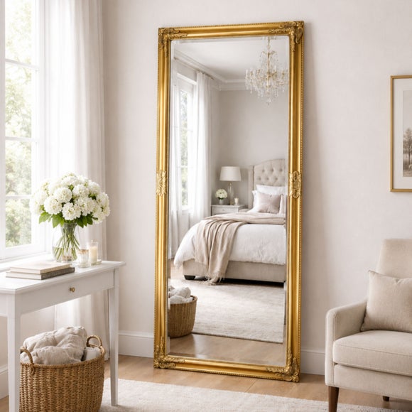 View Winsor Antique Full Length Leaner Mirror View Winsor Antique Full Length Leaner Mirror