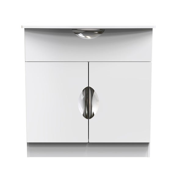 Photo 2 of Rowe 2 Door 1 Drawer Small Sideboard