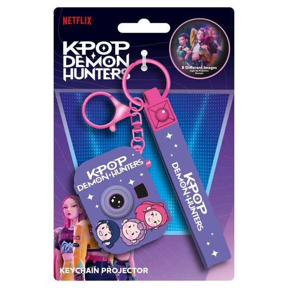 K-Pop Demon Hunters Keychain Projector