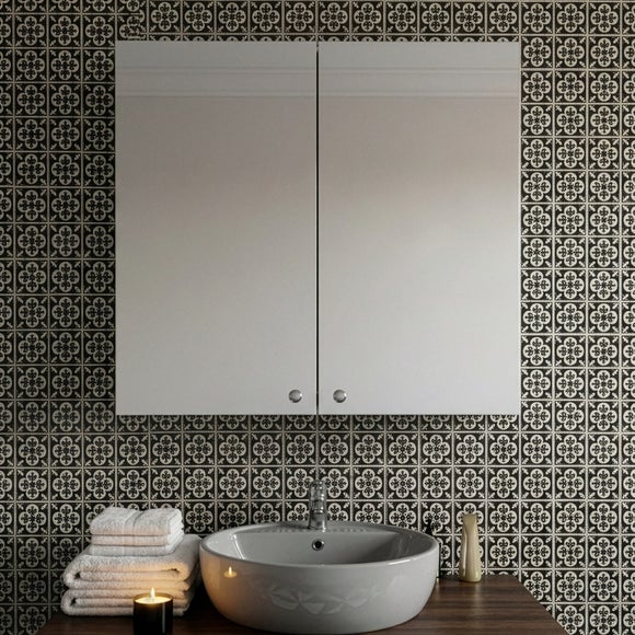 Return - Carra White 2 Door Cabinet
