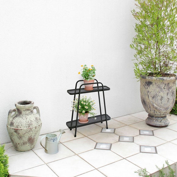 Return - VegTrug Modern 2 Shelf Plant Stand