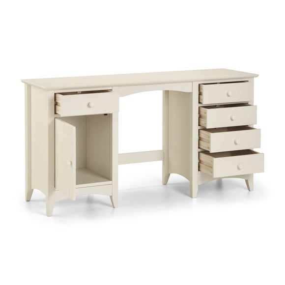 Return - Cameo 5 Drawer Dressing Table, Stone