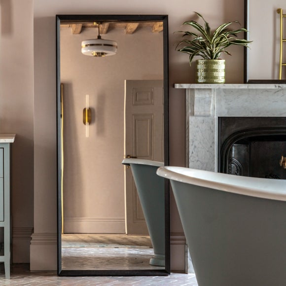 Cedar and Sage Alderwood Leaner Mirror