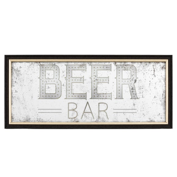 View Cedar And Sage Antique Printed Beer Bar Wall Mirror View Cedar And Sage Antique Printed Beer Bar Wall Mirror