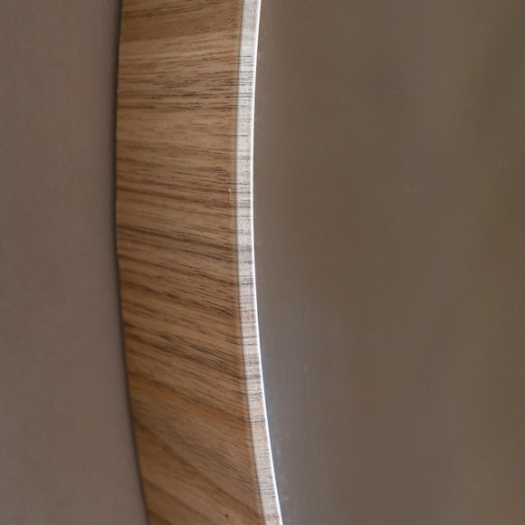 Photo 2 of Cedar & Sage Haven Round Wall Mirror