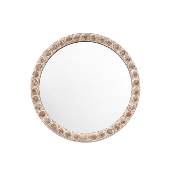Cedar and Sage Lio Round Wall Mirror
