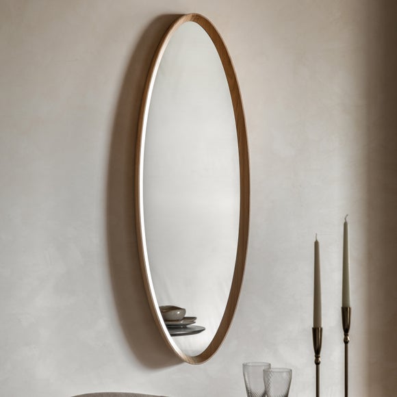 Cedar and Sage Haven Elipse Wall Mirror