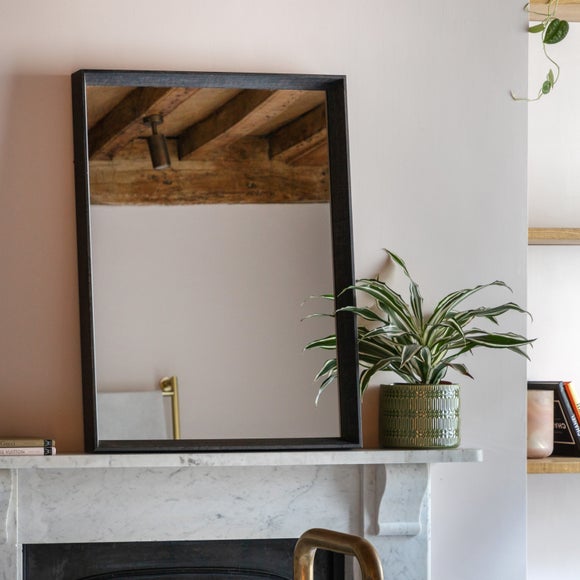 View Cedar And Sage Alderwood Rectangle Wall Mirror View Cedar And Sage Alderwood Rectangle Wall Mirror
