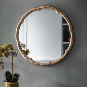 Cedar & Sage Verona Round Wall Mirror