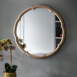 Cedar & Sage Verona Round Wall Mirror