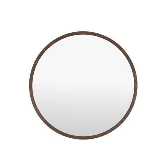 Cedar and Sage Skandia Round Wall Mirror