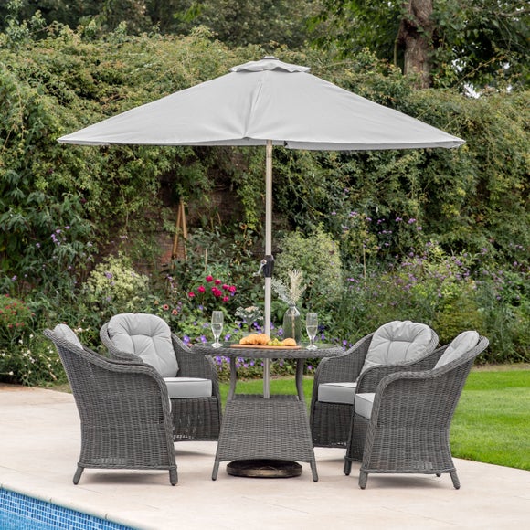 Return - Lecco 2 x 3m Parasol, Grey