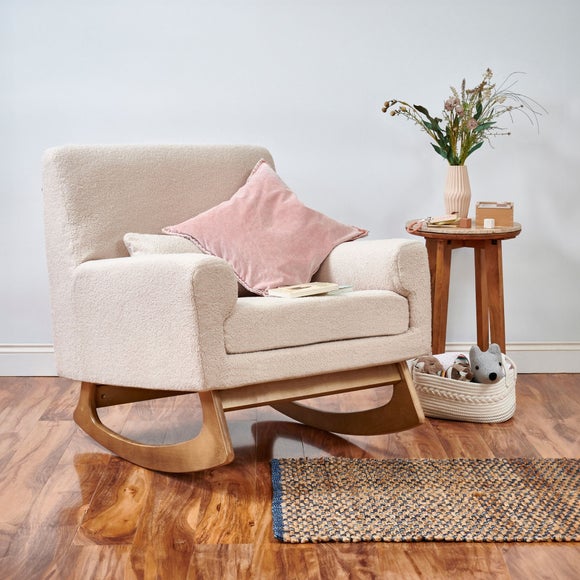 Gaia Baby Serena Boucle Nursing Chair