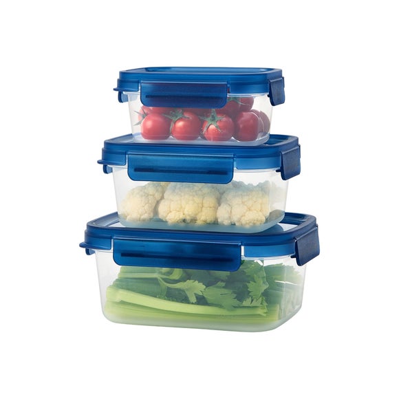LocknLock Set of 3 NestnLock Food Containers