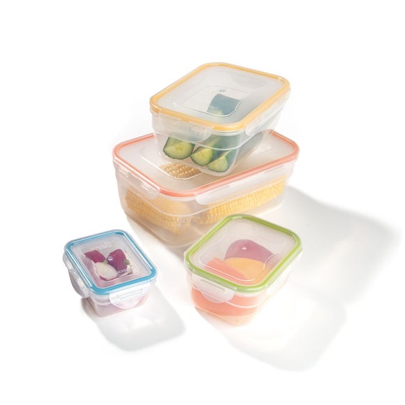 LocknLock Set of 4 Nestable Food Containers