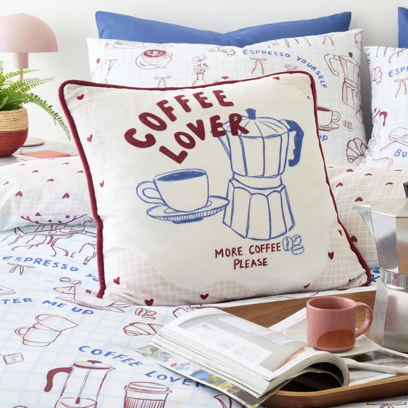 View Fusion Coffee Club Square Cushion View Fusion Coffee Club Square Cushion