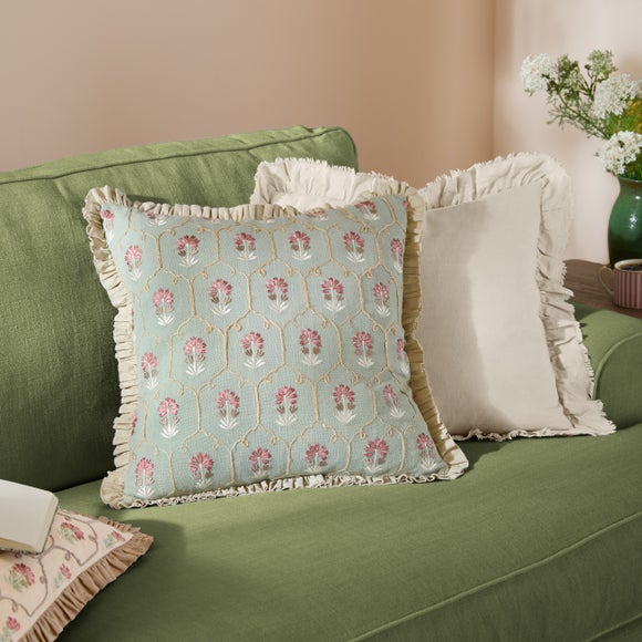 Wylder Nature Agatha Feather Square Cushion