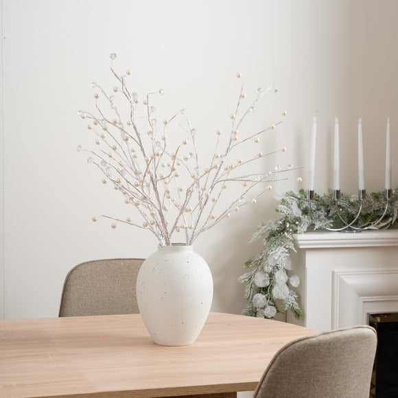 Set of 2 70cm Pre-lit Bead Branches