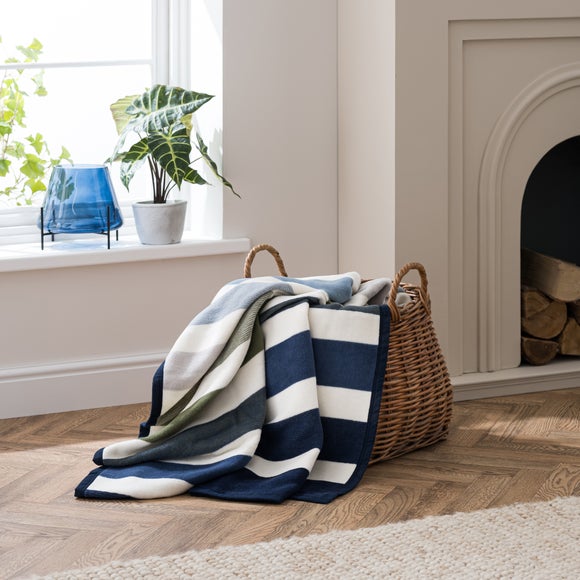 Photo 4 of Sloane Striped Throw Blanket