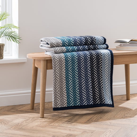 Herringbone Throw Blanket
