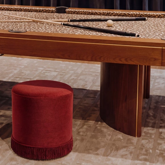 Santos Small Tassle Pouffe