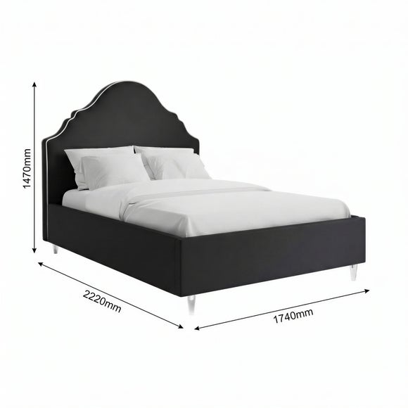 Photo 4 of Quince Velvet Bed Frame Photo 4 of Quince Velvet Bed Frame
