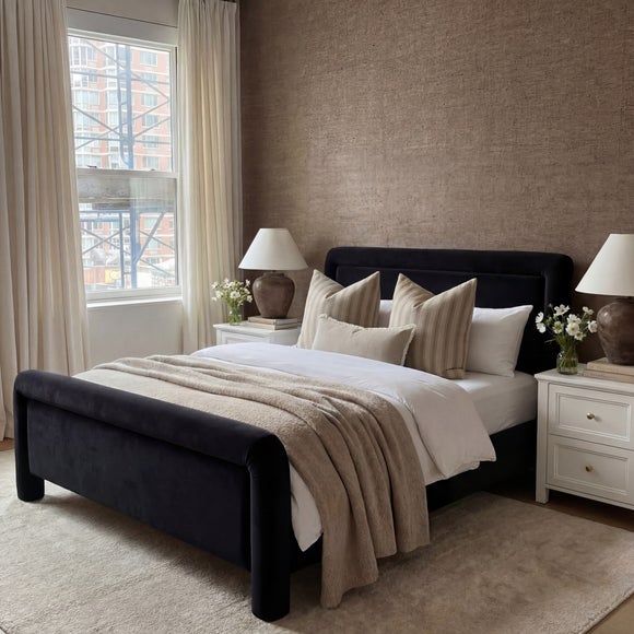 Leonnie Textured Bed Frame