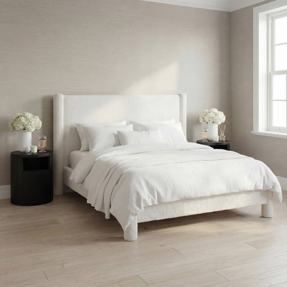 Dena Boucle Bed Frame