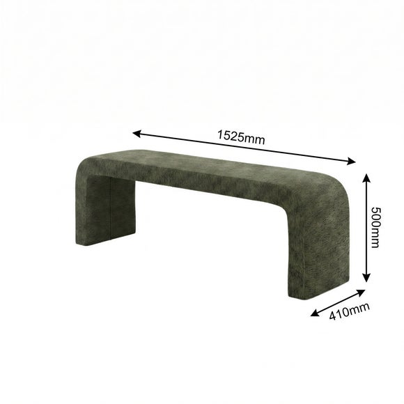 Photo 4 of Ren Chenille Bench