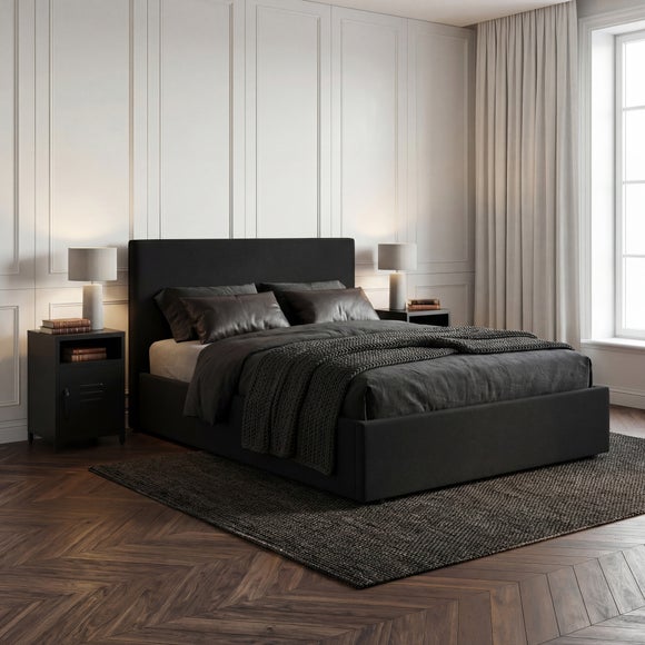 View Wilder Chenille Ottoman Bed Frame View Wilder Chenille Ottoman Bed Frame