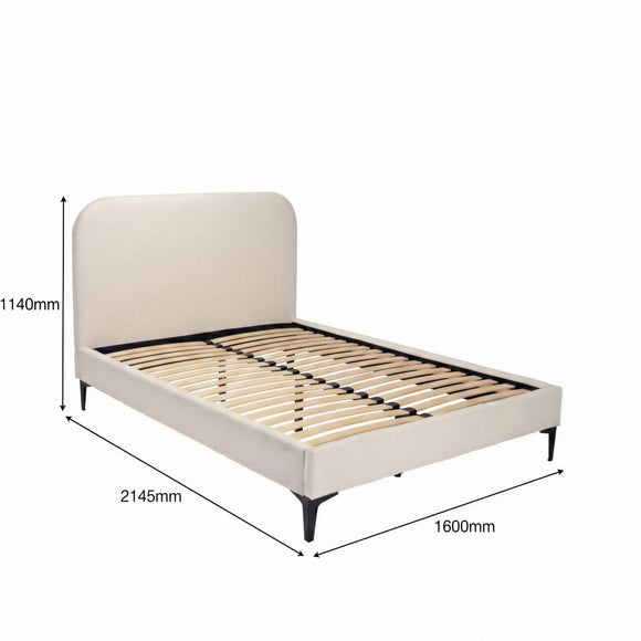 Photo 4 of Albany Boucle Bed Frame Photo 4 of Albany Boucle Bed Frame
