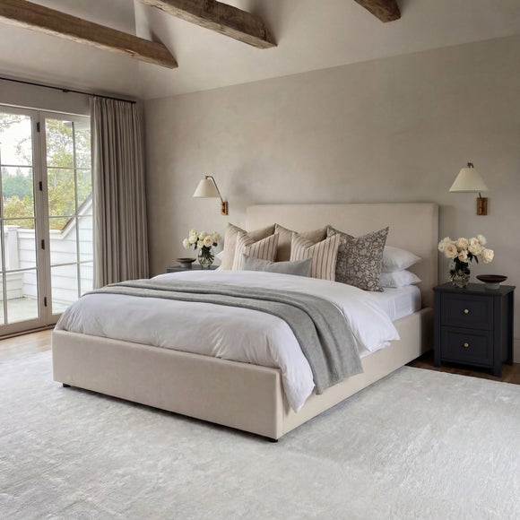 View Wilder Chenille Ottoman Bed Frame View Wilder Chenille Ottoman Bed Frame