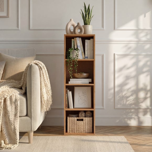 Photo 2 of Return - Oxford 4 Tier Cube Bookcase- Light Oak Effect Photo 2 of Return - Oxford 4 Tier Cube Bookcase- Light Oak Effect