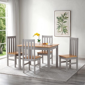 Ludlow Dining Table with 4 Dining Chairs