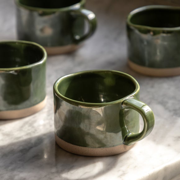 View Cedar & Sage Pack Of 4 Countryside Rustic Mugs View Cedar & Sage Pack Of 4 Countryside Rustic Mugs