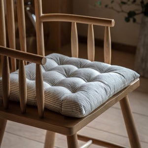 Cedar & Sage Hadley Woven Stripe Seat Pad