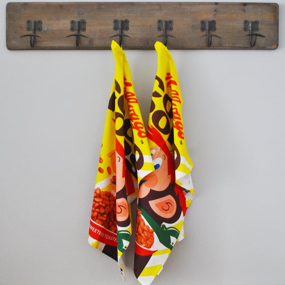 Vintage Kelloggs by Dexam Set of 2 Coco Pops Tea Towels