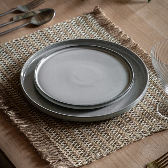 Cedar & Sage Pack of 4 Ashford Reactive Glaze Side Plates