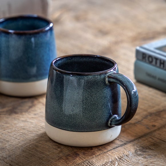 View Cedar & Sage Pack Of 4 Countryside Reactive Glaze Mugs