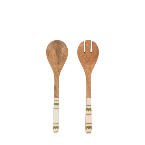 Cedar & Sage Soren Wooden Salad Servers