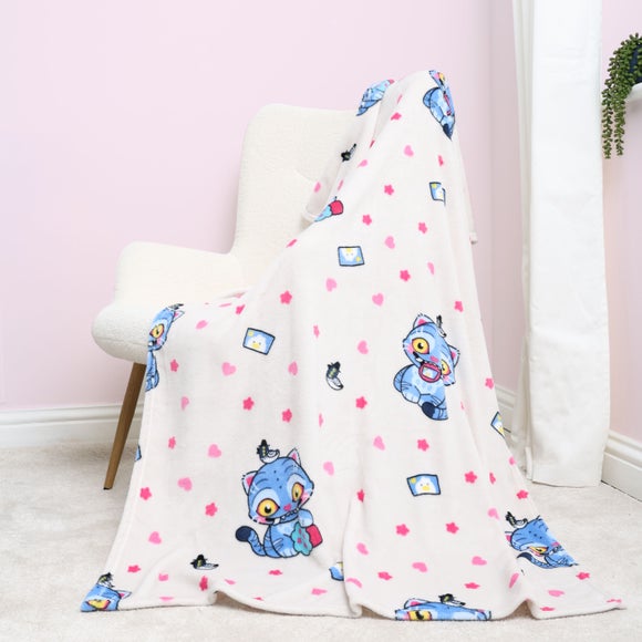 K-Pop Demon Hunters Derpy Flower Fleece 150cm x 100cm Blanket