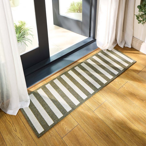 Marvel Printed Beatrice Stripe Washable Runner