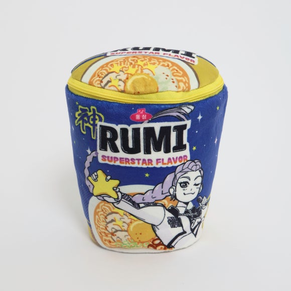 K-Pop Demon Hunters Rumi Noodle Cushion and Fleece
