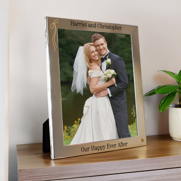 View Personalised Mr And Mrs Photo Frame View Personalised Mr And Mrs Photo Frame