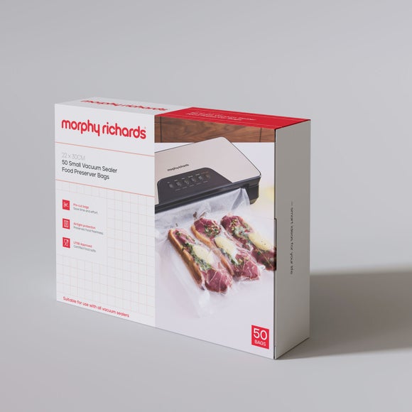 Morphy Richards Pack of 50 Vacuum Sealer Bags