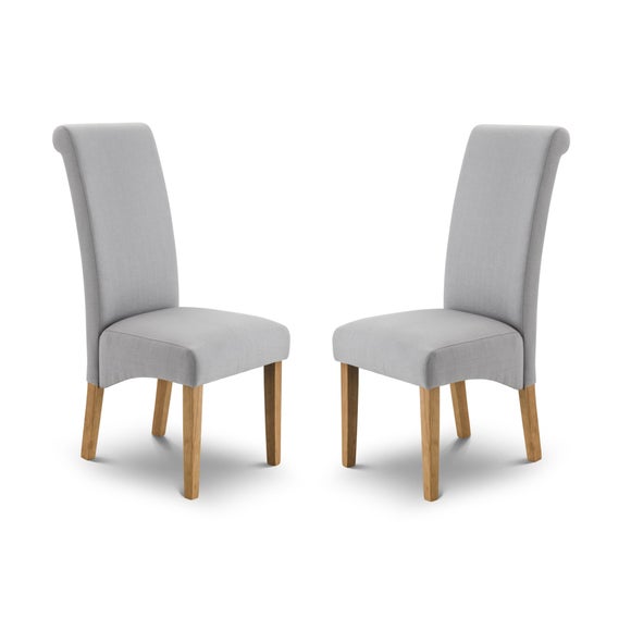 RETURN - Rio Set of 2 Scrollback Dining Chairs