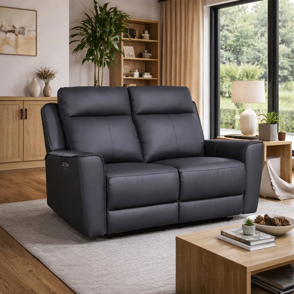 View Aspire Elmhurst Leather Power 2 Seater Recliner Sofa View Aspire Elmhurst Leather Power 2 Seater Recliner Sofa