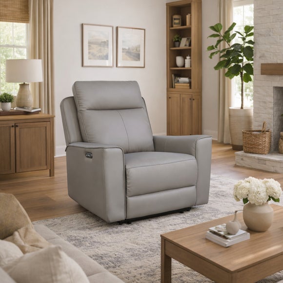 View Aspire Elmhurst Leather Power Recliner Armchair View Aspire Elmhurst Leather Power Recliner Armchair